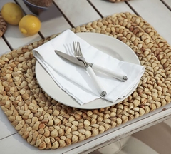 Best Price Vietnam Manufacturer Hand Woven Water Hyacinth Non-Slip Placemat with Heat Resistant function for Tablewares Plate