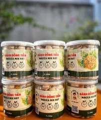 Bánh Đồng Tiền Macca Mix Hạt 200gr