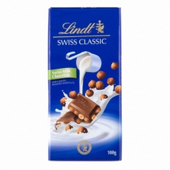 Socola LINDT sữa hạt dẻ 100g