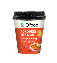 Tteokbokki CJW vị truyền thống cốc 105g