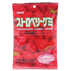 Kẹo dẻo vị dâu tây Kasugai Strawberry gummy 107g (Nhật Bản)