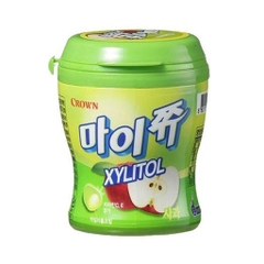 Kẹo xylitol vị táo CROWN 110g