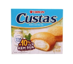 Bánh ORION Custas Milk 12 cái