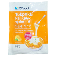 Tteokbokki CJW vị phô mai gói 140g