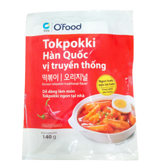 Tteokbokki CJW vị truyền thống gói 140g