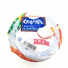 Thạch sữa chua vị dừa Tarami Fruits Shop Nata de Coco Yogurt Dessert 160g (Nhật Bản)