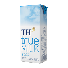 Sữa TH TRUEMILK ít đường 180ml