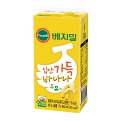 Sữa đậu nành hương chuối Vegemil 190ml