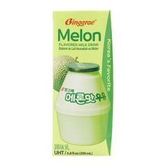 Sữa hương dưa gang BINGGRAE 200ml