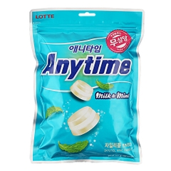 Kẹo anytime bạc hà LOTTE 92g