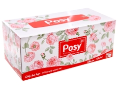 Khăn giấy Posy hộp hoa 180 tờ x 2 lớp