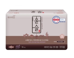 Băng vệ sinh Yejimiin Plus Cotton Mild hương thảo dược đậm 25cm 16 miếng