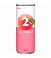 Nước đào 2% LOTTE 240ml