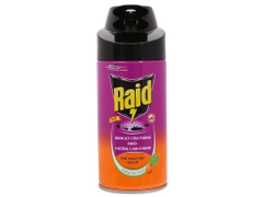 Xịt diệt côn trùng Raid hương cam chanh 300ml