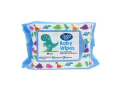 Giấy ướt BABY WIPES màu xanh 30 tờ