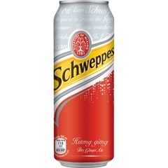 COCACOLA Schweppes soda gừng lon 320ml