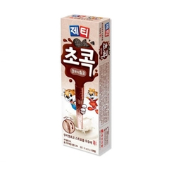 Ống hút đổi vị sữa bánh quy socola  jetty 36g