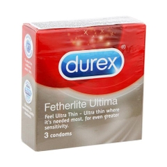 Bao cao su DUREX FETHERLITE ULTIMA 3 cái