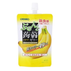 Thạch túi ORIHIRO vị chuối 130g