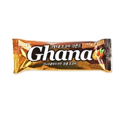 Thanh Chocobar Hạnh nhân Ghana 45g