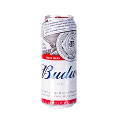 Bia Budweiser lon 500ml