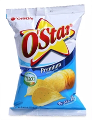 Khoai tây miếng ORION O'Star vị tảo biển 63g