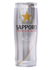 Bia SAPPORO Premium Beer Silver 650ml