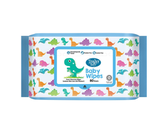 Giấy ướt BABY WIPES  màu xanh 80 tờ