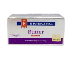 Bơ lạt EMBORG 200g