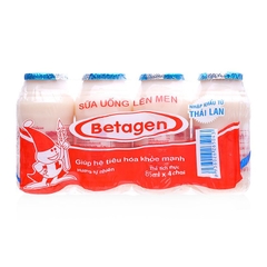 Sữa uống lên men BETAGEN hương tự nhiên 85ml