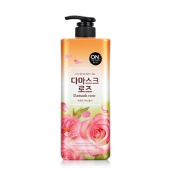 Sữa tắm ON THE BODY damask rose 900ml
