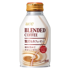 Cà phê đen UCC Blend Coffee luxury cafe au lait 260ml