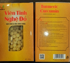 Viên tinh nghệ  đỏ (mật ong và sữa ong chúa)