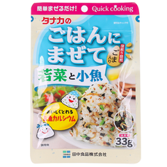 Gia vị rắc cơm và cá khô TANAKA Furikake 33g