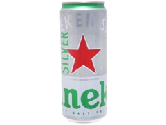 Bia Heineken bạc lon 330ml