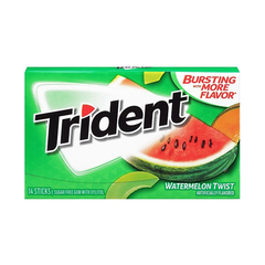 Kẹo gum không đường Trident vị dưa hấu