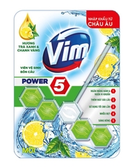 VIM Viên treo bồn cầu hương chanh xanh