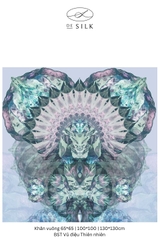 Khăn Uril xà cừ 100x100cm