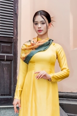 Khăn lụa vuông 65 - Mẫu Ánh Dương
