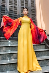 Khăn lụa dài - Mẫu Ánh Dương