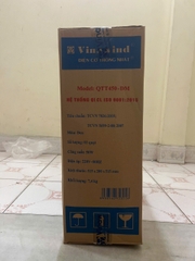 Quạt treo tường Vinawind QTT-450DM, Cánh 450mm, dây kéo