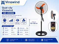 Quạt cây Vinawind QĐ-450ĐM - Sải cánh 45cm