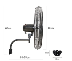 Quạt treo tường công nghiệp Vinawind QTT-650Đ- Sải cánh 65cm, công suất 180W