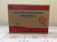 Quạt treo tường Vinawind QTT-400XPN, điều khiển từ xa, hẹn giờ