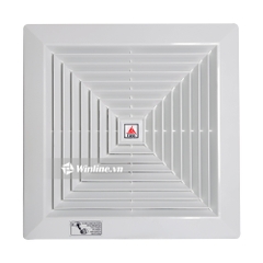 Quạt hút âm trần Tico TC-20AV5, size 250x250, (9-14m2)