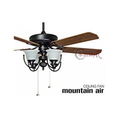 Quạt trần đèn Mountain Air cánh gỗ 2839
