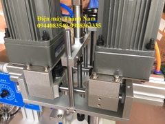 MÁY XOÁY NẮP CHAI 4 CON LĂN BÁN TỰ ĐỘNG