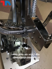 Máy kẹp ghim nhôm 2 đầu