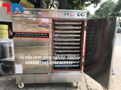 Tủ nấu cơm công nghiệp 24 khay