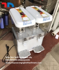 Máy làm lạnh nước trái cây 2 ngăn